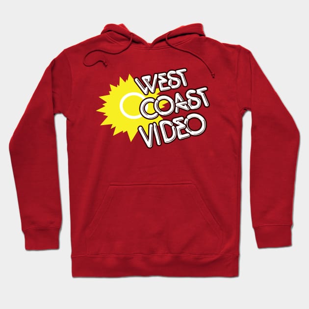 West Coast Video Hoodie by Tee Arcade